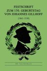 Buchcover Festschrift zum 150. Geburtstag von Johannes Gillhoff (1861-1930)