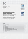 Buchcover ift-Richtlinie AB-01/1 - Einsatzempfehlungen für äußere Abschlüsse