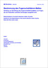 Buchcover ift-Richtlinie SC-01/2 - Bestimmung des Fugenschalldämm-Maßes.