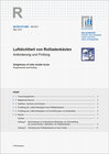 Buchcover ift-Richtlinie AB-02/1 - Luftdichtheit von Rollladenkästen