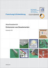 Buchcover Forschungsbericht: "Emissionen aus Bauelementen"