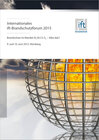 Buchcover Internationales ift-Brandschutzforum (09./10.06.215 in Nürnberg.)