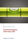 Buchcover International Regulatory Reform Report 2008