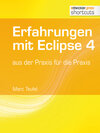 Buchcover Erfahrungen mit Eclipse 4
