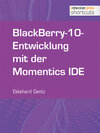 Buchcover BlackBerry-10-Entwicklung mit der Momentics IDE