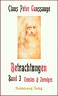 Buchcover Betrachtungen – Band 3: Ernstes und Zorniges