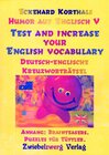 Buchcover Humor auf Englisch V - Test and Increase your English Vocabulary