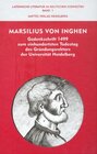 Buchcover Marsilius von Inghen