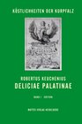 Buchcover Deliciae Palatinae