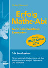 Erfolg im Mathe-Abi 2017 Lernkarten NRW width=