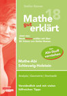 Buchcover Mathe gut erklärt 2018 Schleswig-Holstein