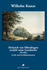 Buchcover Heinrich von Ofterdingen erzählt seine Geschichte (Novelle)