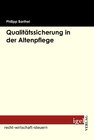 Buchcover Qualitätssicherung in der Altenpflege