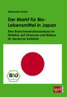 Buchcover Der Markt für Bio-Lebensmittel in Japan