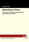 Buchcover Marketing in China