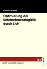 Buchcover Optimierung der Unternehmenslogistik durch SAP