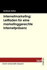 Buchcover Internetmarketing: Leitfaden für eine marketinggerechte Internetpräsenz