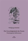 Buchcover Die Unverfügbarkeit der Poesie