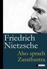 Buchcover Friedrich Nietzsche: Also sprach Zarathustra
