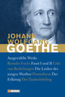 Buchcover Goethe: Ausgewählte Werke: Die Leiden des jungen Werther, Faust I und II und weitere