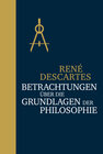 Buchcover Betrachtungen über die Grundlagen der Philosophie