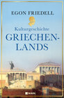 Buchcover Kulturgeschichte Griechenlands