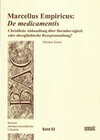 Buchcover Marcellus Empiricus: 'De medicamentis'