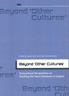 Buchcover Beyond 'Other Cultures'