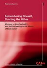 Buchcover Remembering Oneself, Charting the Other