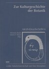 Buchcover Zur Kulturgeschichte der Botanik
