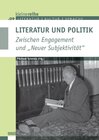 Buchcover Literatur und Politik