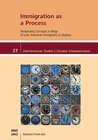 Buchcover Immigration as a Process