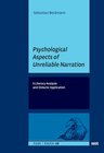 Buchcover Psychological Aspects of Unreliable Narration
