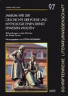 Buchcover "Warum wir der Geschichte der Poesie und Mythologie einen Dienst erweisen wollten"