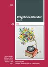 Buchcover Polyphone Literatur, Band 2