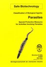 Buchcover B 005e - Classification of Biological Agents: Parasites (BGI 632e)