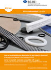 Buchcover M 034-1 - Liste der nichtmetallischen Materialien für den Einsatz in Sauerstoff (DGUV 213-075)