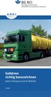 Buchcover A 013-1 Gefahren richtig kennzeichnen beim Transport und im Betrieb