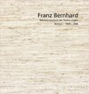 Buchcover Franz Bernhard – Werkverzeichnis der Radierungen