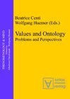 Buchcover Values and Ontology