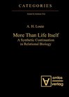 Buchcover More Than Life Itself