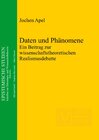 Buchcover Daten und Phänomene