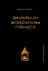 Buchcover Geschichte der mittelalterlichen Philosophie