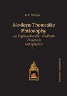 Buchcover Modern Thomistic Philosophy