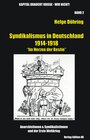 Buchcover Syndikalismus in Deutschland 1914-1918