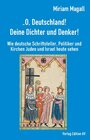 Buchcover „O Deutschland, deine Dichter und Denker!“