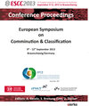 Buchcover European Symposium on Comminution & Classification, 9th - 12th September 2013
