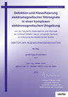 Buchcover Detektion und Klassifizierung elektromagnetischer Störsignale in einer  komplexen elektromagnetischen Umgebung
