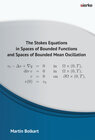 Buchcover The Stokes Equations in Spaces of Bounded Functions and Spaces of Bounded Mean Oscillation