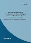 Buchcover Identifikation und Analyse technologischer Wettbewerbsfähigkeit auf Basis von Patentinformationen